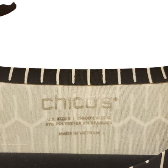 ‎CHICO'S Geo Print Top - Size Small - Picture 5 of 6